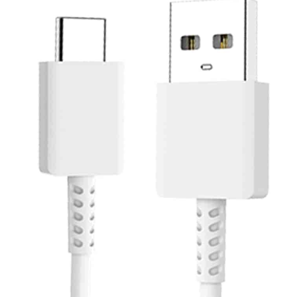 کابل شارژ و انتقال داده VDENMENV مدل D21T – USB‑A به Type‑C – شدت جریان 2.4 آمپر – طول 1 متر